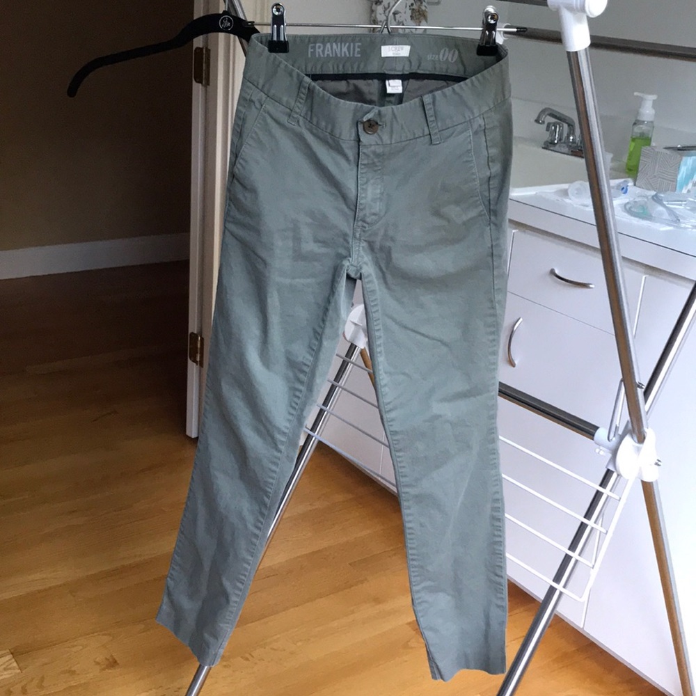 J.Crew Factory Olive “Frankie” Pant